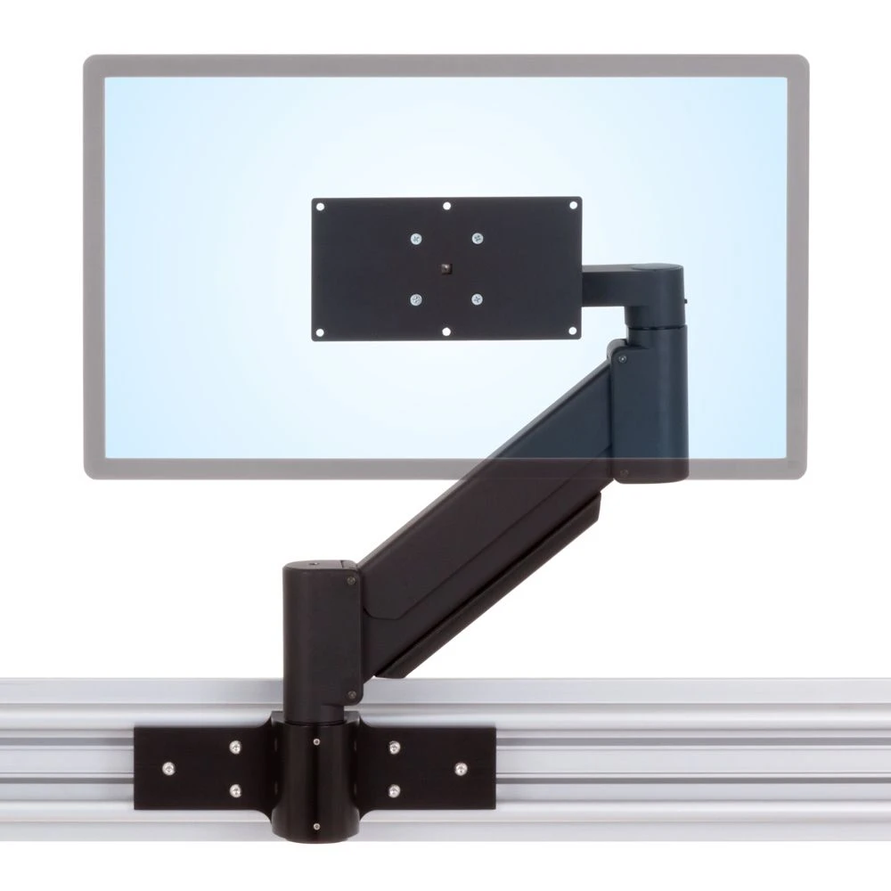 Roller Track Monitor Arm On Sliding/Movable Wall Mount 6 Roller Track Monitor Arm On Sliding/Movable Wall Mount - Image 6