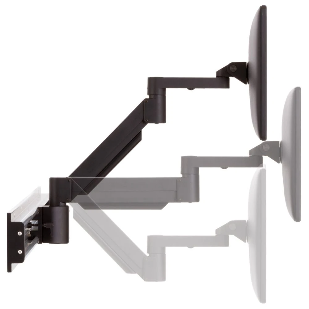 Roller Track Monitor Arm On Sliding/Movable Wall Mount 3 Roller Track Monitor Arm On Sliding/Movable Wall Mount - Image 3