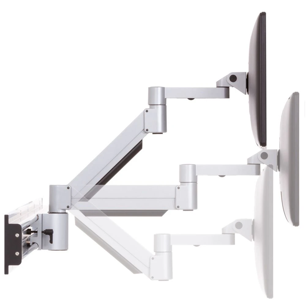 Roller Track Monitor Arm On Sliding/Movable Wall Mount 4 Roller Track Monitor Arm On Sliding/Movable Wall Mount - Image 4