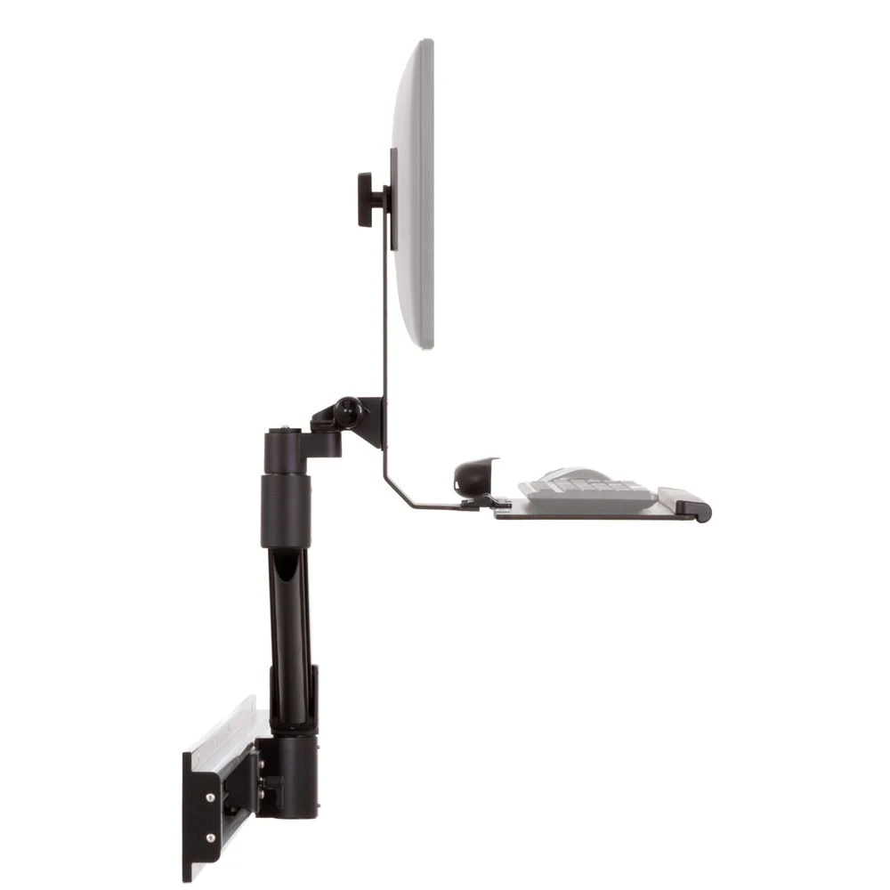 Roller Track Keyboard And Monitor Arm On Sliding Mount 6 Roller Track Keyboard And Monitor Arm On Sliding Mount - Image 6