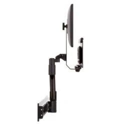 Roller Track Keyboard And Monitor Arm On Sliding Mount 14 Roller Track Keyboard And Monitor Arm On Sliding Mount -TechCore Sales Store rt trs arm roller track monitor arm keyboard tray folded