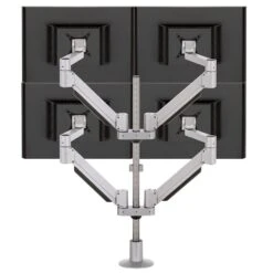 SA4A Quad Monitor Stand 13 SA4A Quad Monitor Stand -TechCore Sales Store sa4a quad monitor stand rear