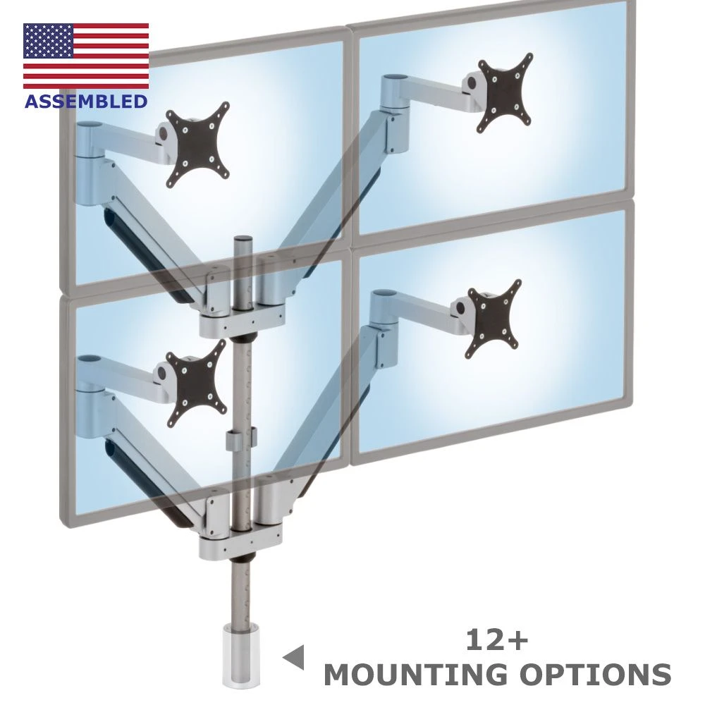 SA4A Quad Monitor Stand 3 SA4A Quad Monitor Stand - Image 3
