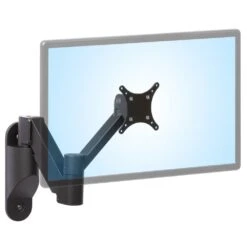 SAA179 Ergonomic Monitor Arm -TechCore Sales Store saa179 compact monitor arm black wall mount lowered 2020