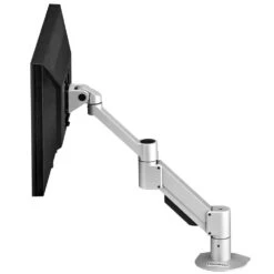SAA179 Ergonomic Monitor Arm -TechCore Sales Store saa179kit compact monitor arm gray up