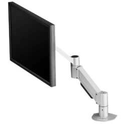 SAA179 Ergonomic Monitor Arm -TechCore Sales Store saa179kit compact monitor arm gray up side