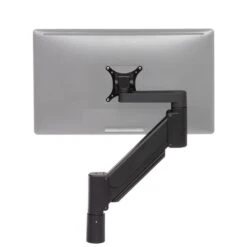 SAA2415 Heavy-Duty Monitor Arm 39 SAA2415 Heavy-Duty Monitor Arm -TechCore Sales Store saa2415 heavy duty monitor arm high position black rear view 2020