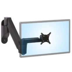 SAA2718 Premium Monitor Arm 23 SAA2718 Premium Monitor Arm -TechCore Sales Store saa2718 monitor arm mount black wall mount lowered 2020