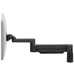 SAA7000 Articulating Monitor Mount -TechCore Sales Store saa7000 monitor arm desk mount black side 2020