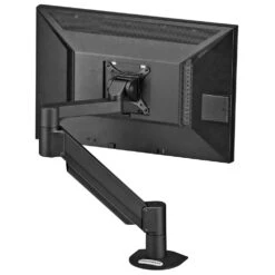 SAA7000 Articulating Monitor Mount -TechCore Sales Store saa7000 monitor arm desk mount black up folded