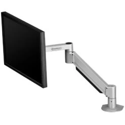SAA7000 Articulating Monitor Mount -TechCore Sales Store saa7000 monitor arm desk mount grey up