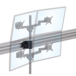 Mounting Kit M2: Movable 118 Mount Kit For Roller Track 14 Mounting Kit M2: Movable 118 Mount Kit For Roller Track -TechCore Sales Store secure pole m2 ls1512q iso split angle tilt monitors 3295 ghosted