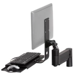 TRP2718S Data Entry Station: Monitor And Keyboard Arm 23 TRP2718S Data Entry Station: Monitor And Keyboard Arm -TechCore Sales Store trp2718s premium monitor arm keyboard tray system black compacted 2020