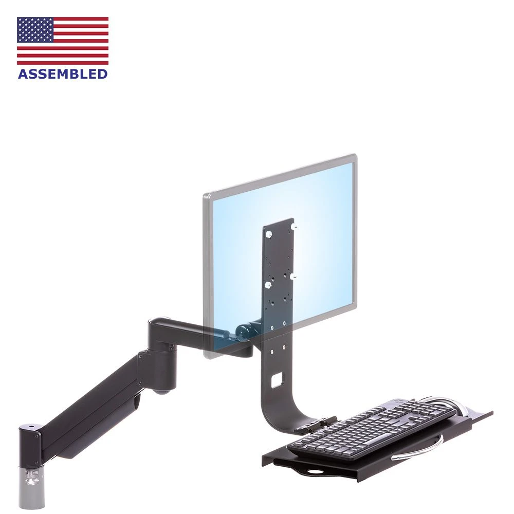 TRP2718S Data Entry Station: Monitor And Keyboard Arm 1 TRP2718S Data Entry Station: Monitor And Keyboard Arm