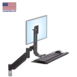 TRS2018 Wall/Desk Mounted Monitor And Keyboard Arm