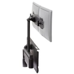 TRS2818D Dual Monitor And Keyboard Arm 15 TRS2818D Dual Monitor And Keyboard Arm -TechCore Sales Store trs2818d dual monitor keyboard tray arm black folded 2020