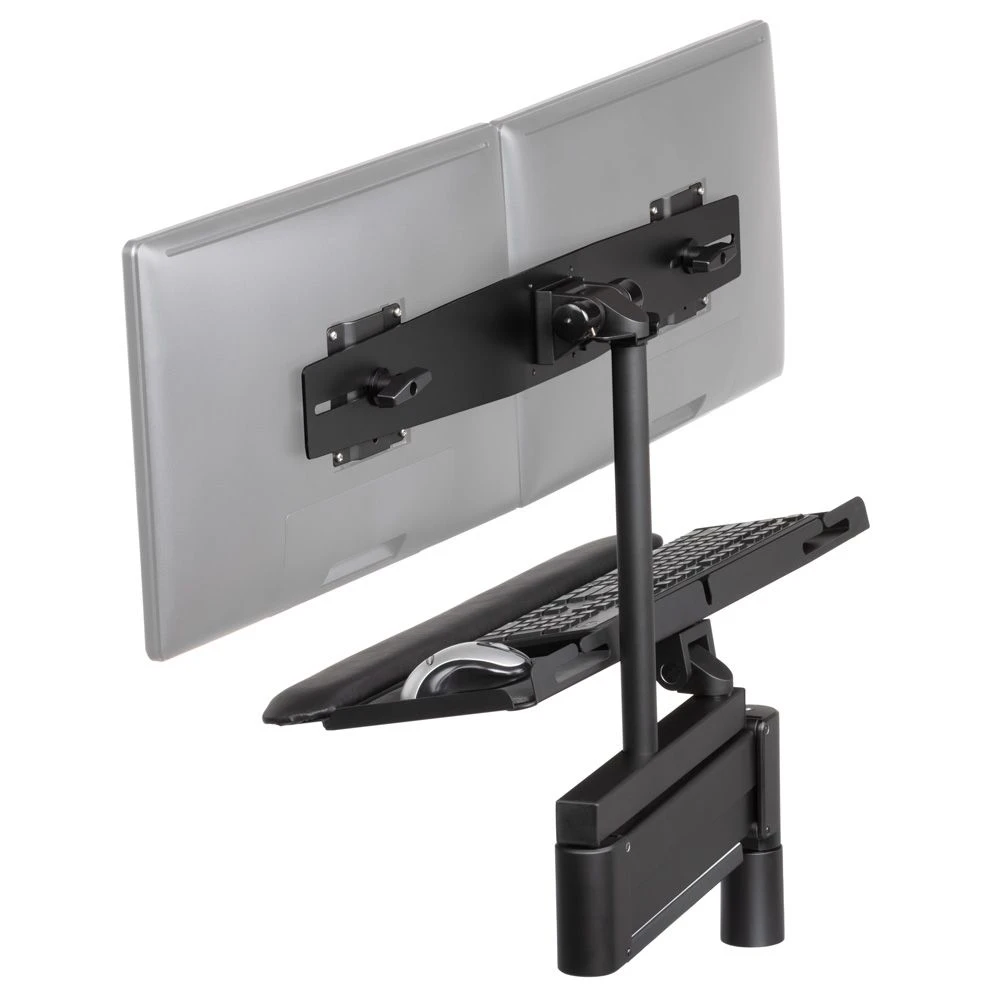 TRS2818D Dual Monitor And Keyboard Arm 4 TRS2818D Dual Monitor And Keyboard Arm - Image 4