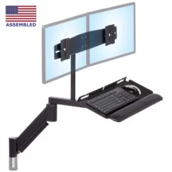 TRS2818D Dual Monitor And Keyboard Arm