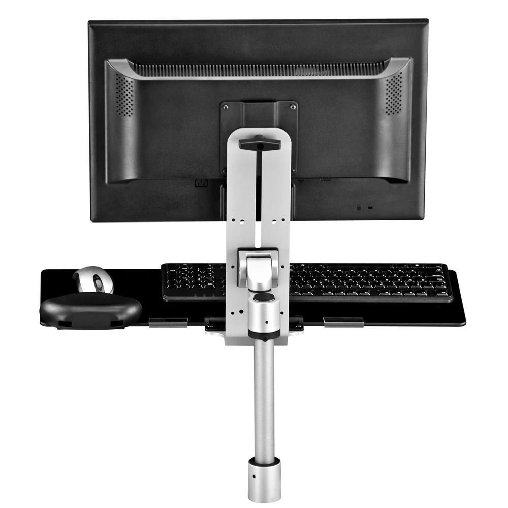 TRS413 Rotating Monitor Mount With Keyboard Tray 12 TRS413 Rotating Monitor Mount With Keyboard Tray - Image 12