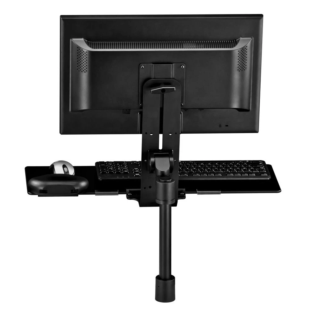 TRS413 Rotating Monitor Mount With Keyboard Tray 11 TRS413 Rotating Monitor Mount With Keyboard Tray - Image 11