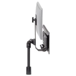 TRS413 Rotating Monitor Mount With Keyboard Tray 24 TRS413 Rotating Monitor Mount With Keyboard Tray -TechCore Sales Store trs413 heavy duty monitor arm keyboard tray combo black folded 2020