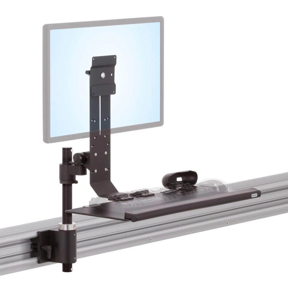 TRS413 Rotating Monitor Mount With Keyboard Tray 18 TRS413 Rotating Monitor Mount With Keyboard Tray - Image 18