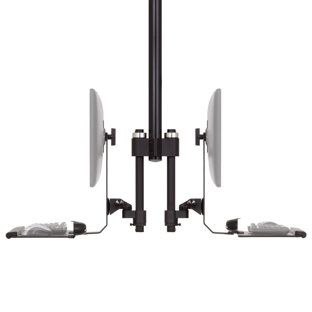 TRS413 Rotating Monitor Mount With Keyboard Tray 19 TRS413 Rotating Monitor Mount With Keyboard Tray - Image 19