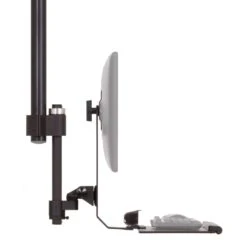 TRS413 Rotating Monitor Mount With Keyboard Tray 39 TRS413 Rotating Monitor Mount With Keyboard Tray -TechCore Sales Store trs413s monitor keyboard overhead mount side