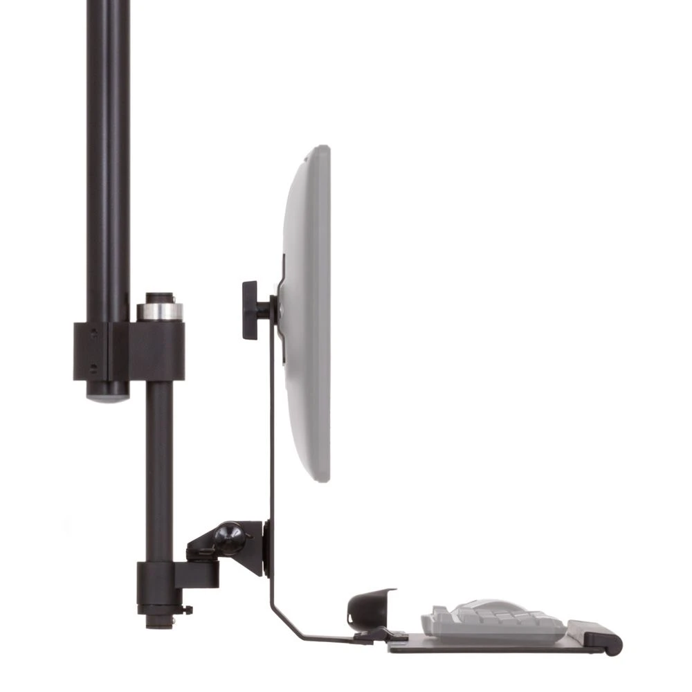 TRS413 Rotating Monitor Mount With Keyboard Tray 20 TRS413 Rotating Monitor Mount With Keyboard Tray - Image 20