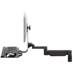 TRS7000 Monitor And Keyboard Arm 21 TRS7000 Monitor And Keyboard Arm -TechCore Sales Store trs7000 monitor arm keyboard tray kit black side 2020