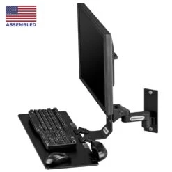 TRS91HD Heavy-Duty Wall Mount Monitor And Keyboard