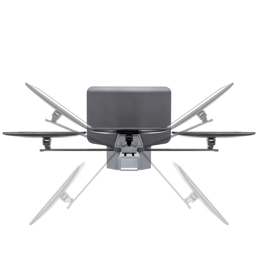 Triple Monitor Powered Sit-Stand Workstation 9 Triple Monitor Powered Sit-Stand Workstation - Image 9