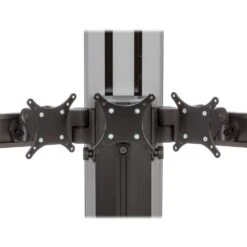 Triple Monitor Powered Sit-Stand Workstation 26 Triple Monitor Powered Sit-Stand Workstation -TechCore Sales Store winston e3 triple monitor workstation tilterheads