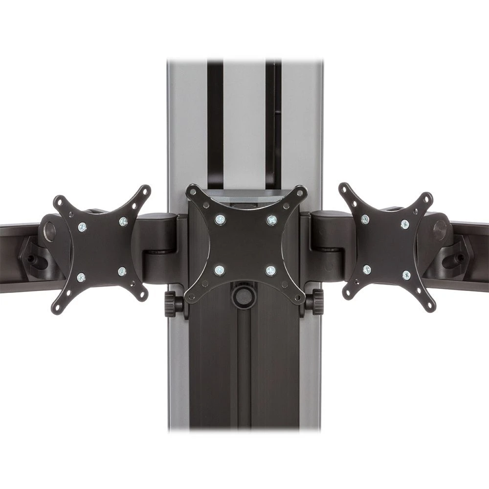 Triple Monitor Powered Sit-Stand Workstation 12 Triple Monitor Powered Sit-Stand Workstation - Image 12