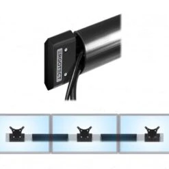 ViewTrack™ Snap-On Wire Managers 13 ViewTrack™ Snap-On Wire Managers -TechCore Sales Store wmvt viewtrack wire management 12 inch on track with close up v2 1