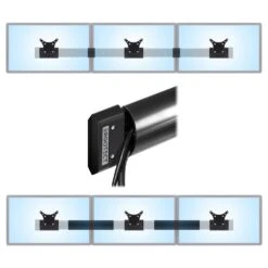 ViewTrack™ Snap-On Wire Managers 10 ViewTrack™ Snap-On Wire Managers -TechCore Sales Store wmvt viewtrack wire management all sizes on track with close up v2 1