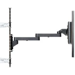 Wire Shelving Monitor Mount 20 Wire Shelving Monitor Mount -TechCore Sales Store ws9110 wire shelf monitor mount fourteen inch extension center fold profile